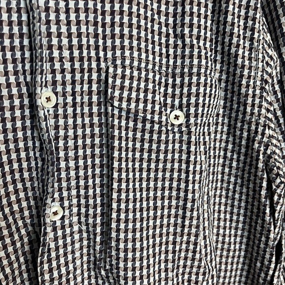 Tommy Bahama Shirt Men’s‎ Large Check Button Up Beach Wear Casual Comfort L - Picture 2 of 7